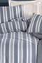 L'essentiel linge de maison Soft Line - Navy Juego de Funda de Edredón Doble